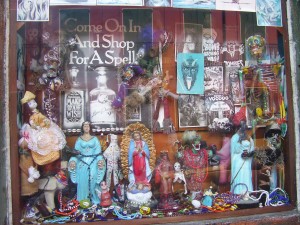 New Orleans voodoo shop window
